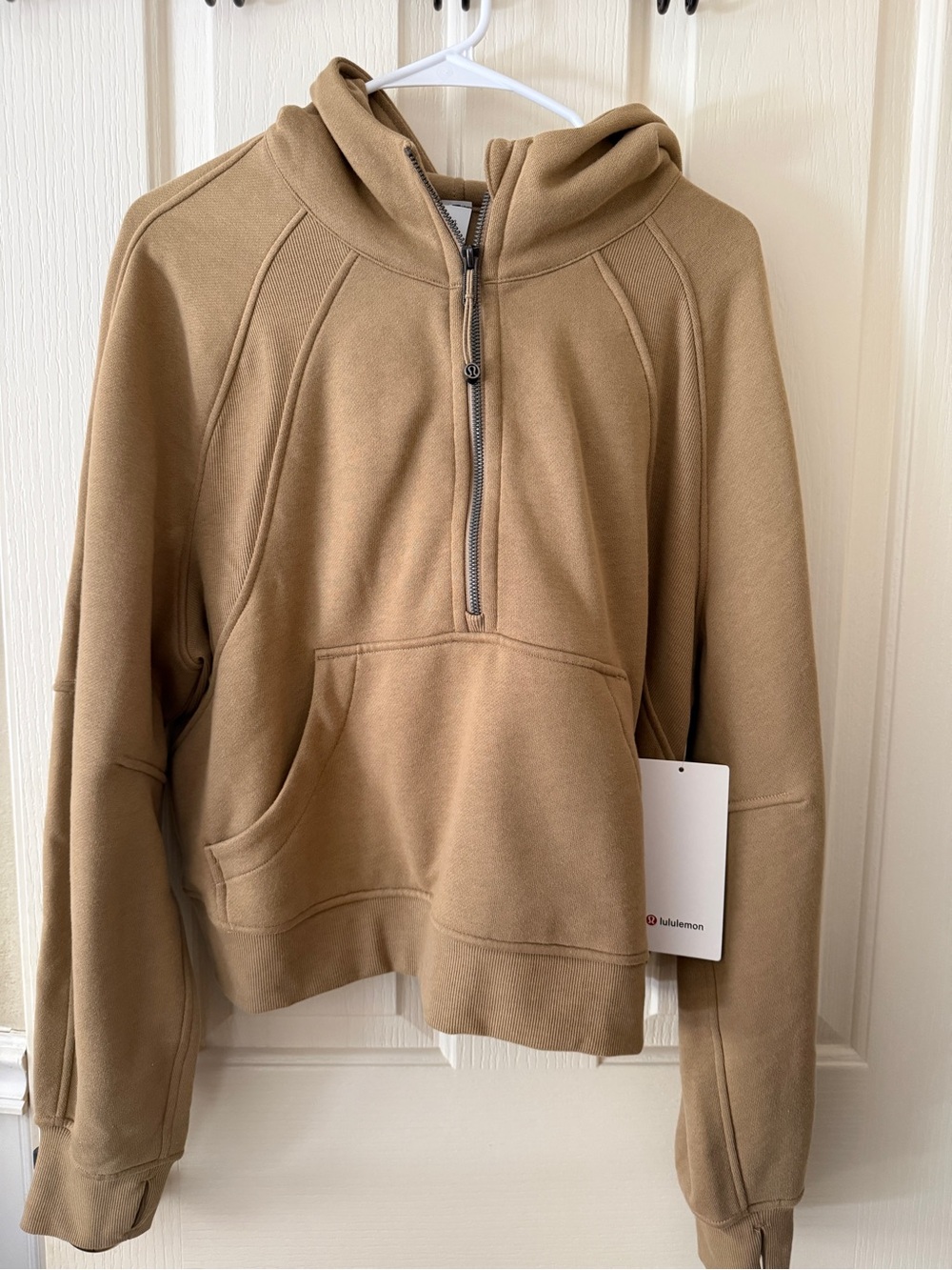Women’s Lululemon Hooded Scuba Oversized sweatshirt, NWT, size M/L